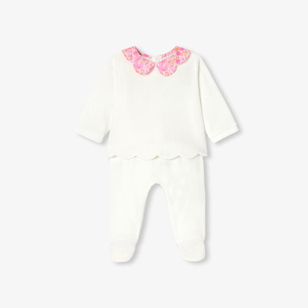 Jacadi Newborn Girl Lactee Set