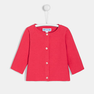 Jacadi Newborn Girl Lecture Cardigan