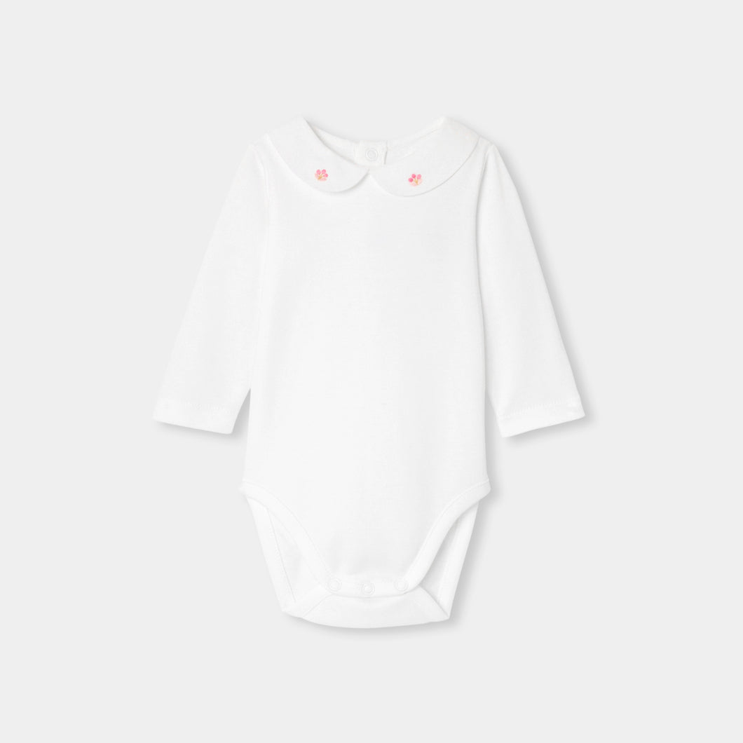 Jacadi Newborn Girl Lucile Bodysuit
