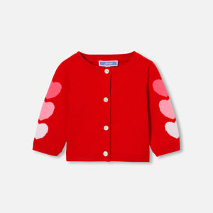 Jacadi Newborn Girl Mathildette Cardigan