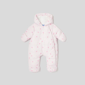 Jacadi Newborn Girl Musee Snowsuit
