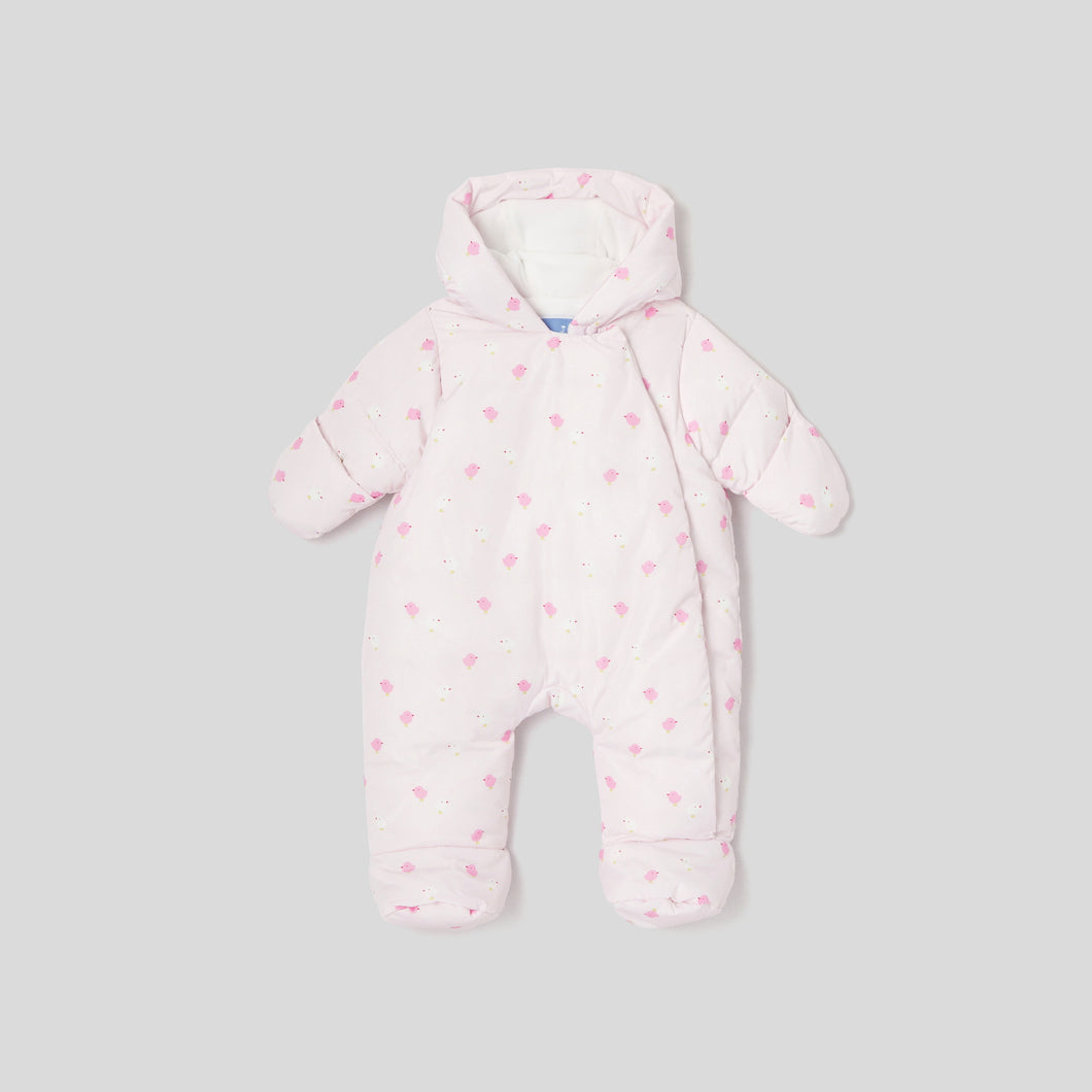 Jacadi Newborn Girl Musee Snowsuit