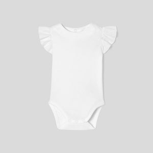 Jacadi Newborn Girl Nabricot Bodysuit