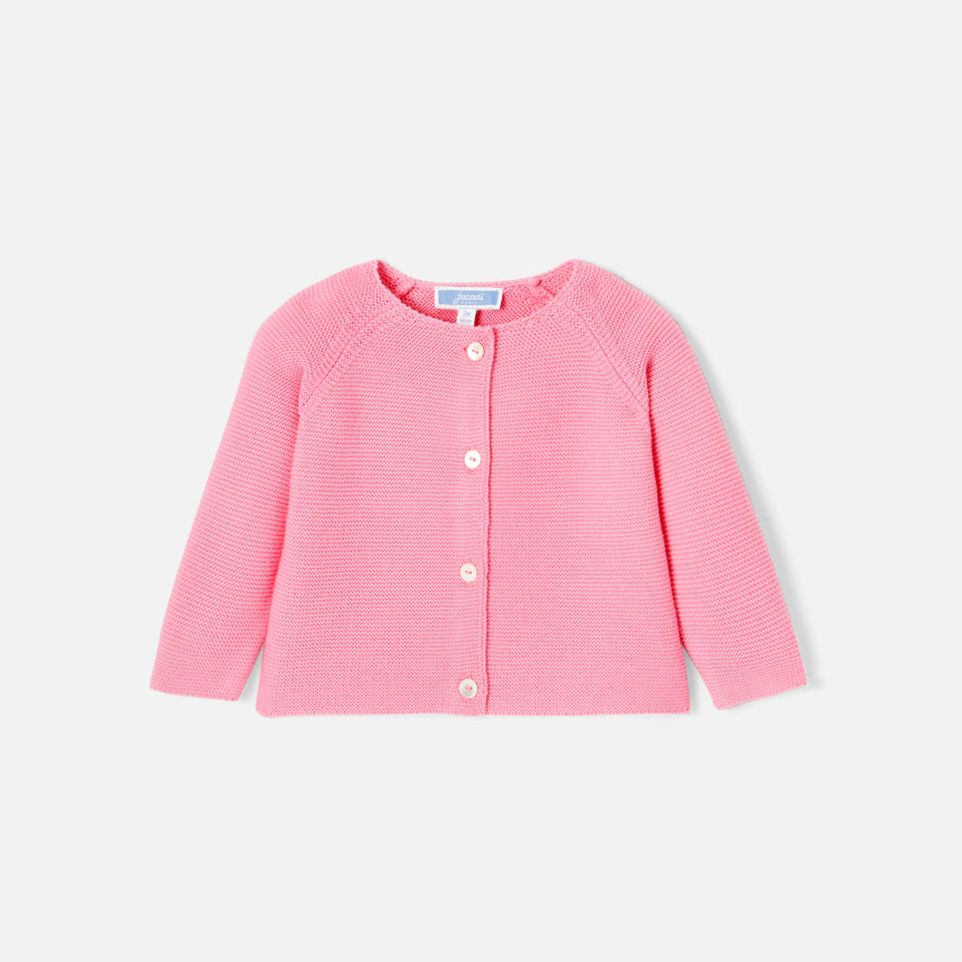 Jacadi Newborn Girl Pagan Cardigan