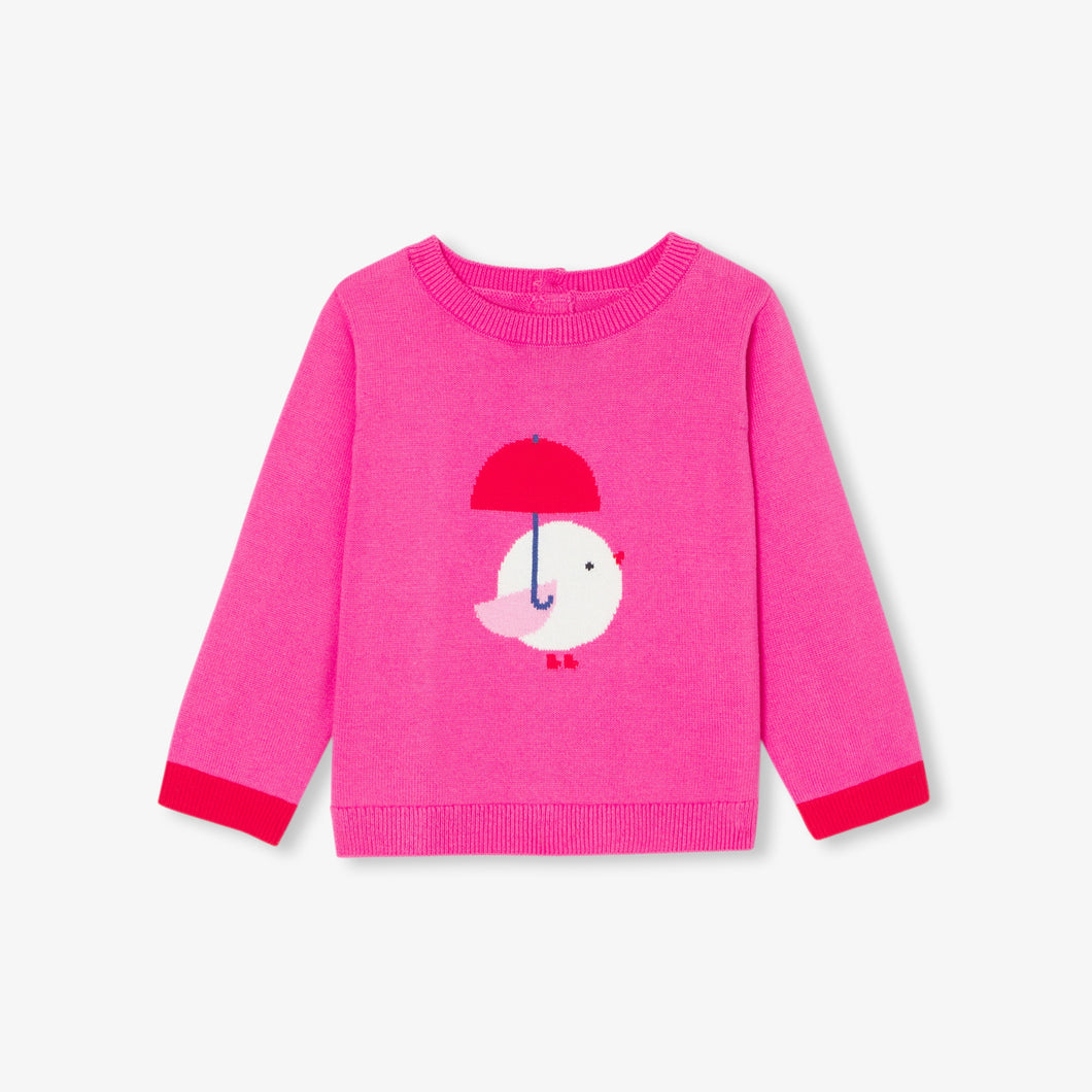 Jacadi Toddler Girl Biscuit Sweater