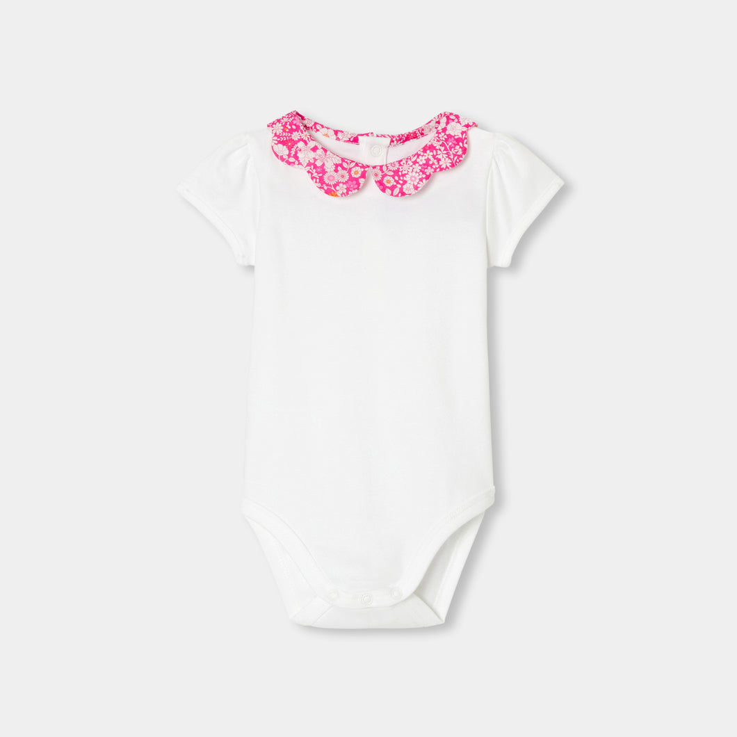Jacadi Toddler Girl Camelia Bodysuit