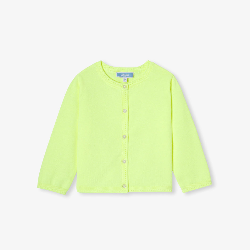 Jacadi Toddler Girl Cueillette Cardigan