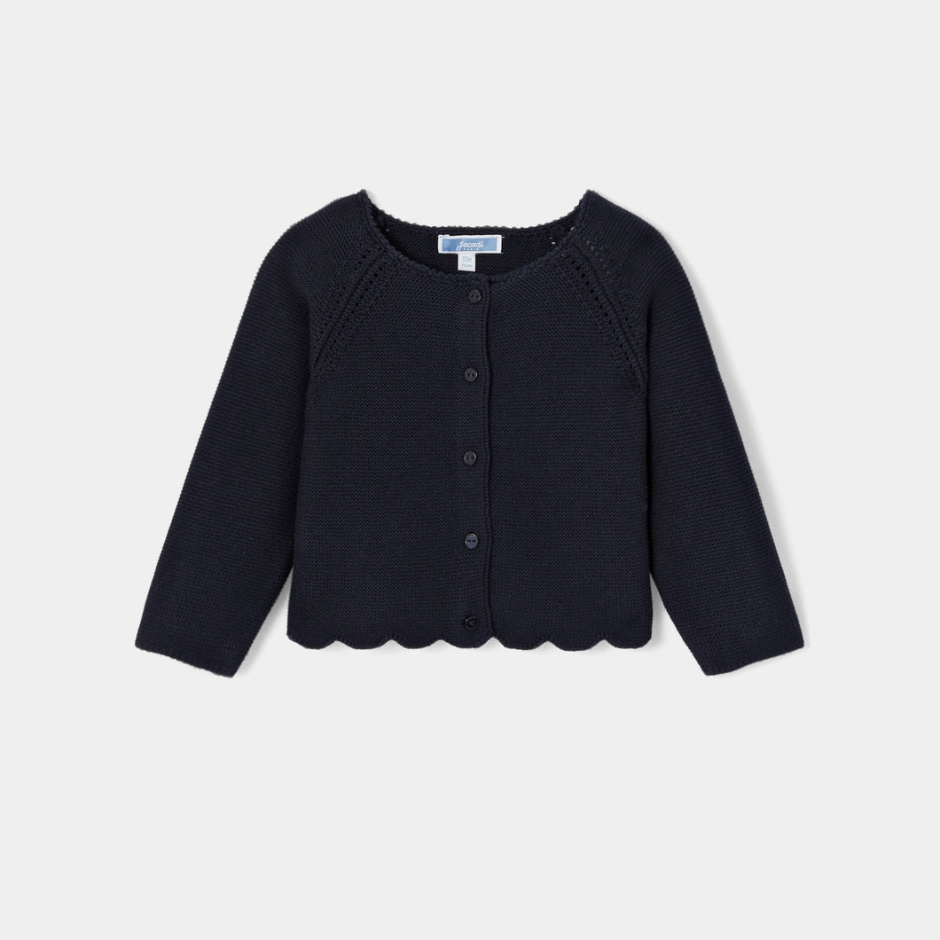 Jacadi Toddler Girl Darwin Cardigan