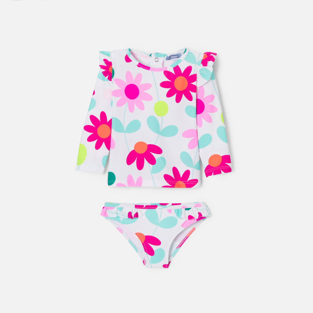 Jacadi Toddler Girl Divinebis Swimsuit