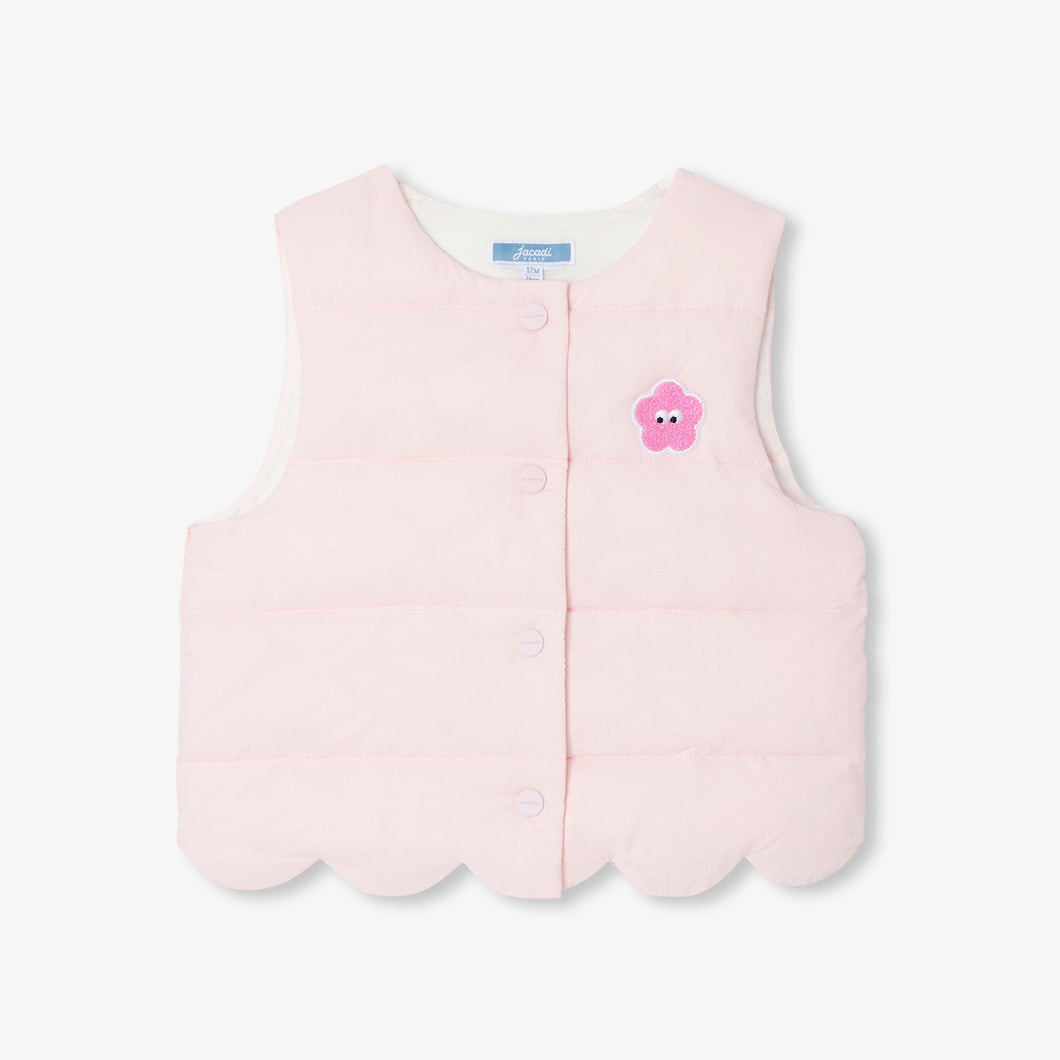 Jacadi Toddler Girl Douce Vest