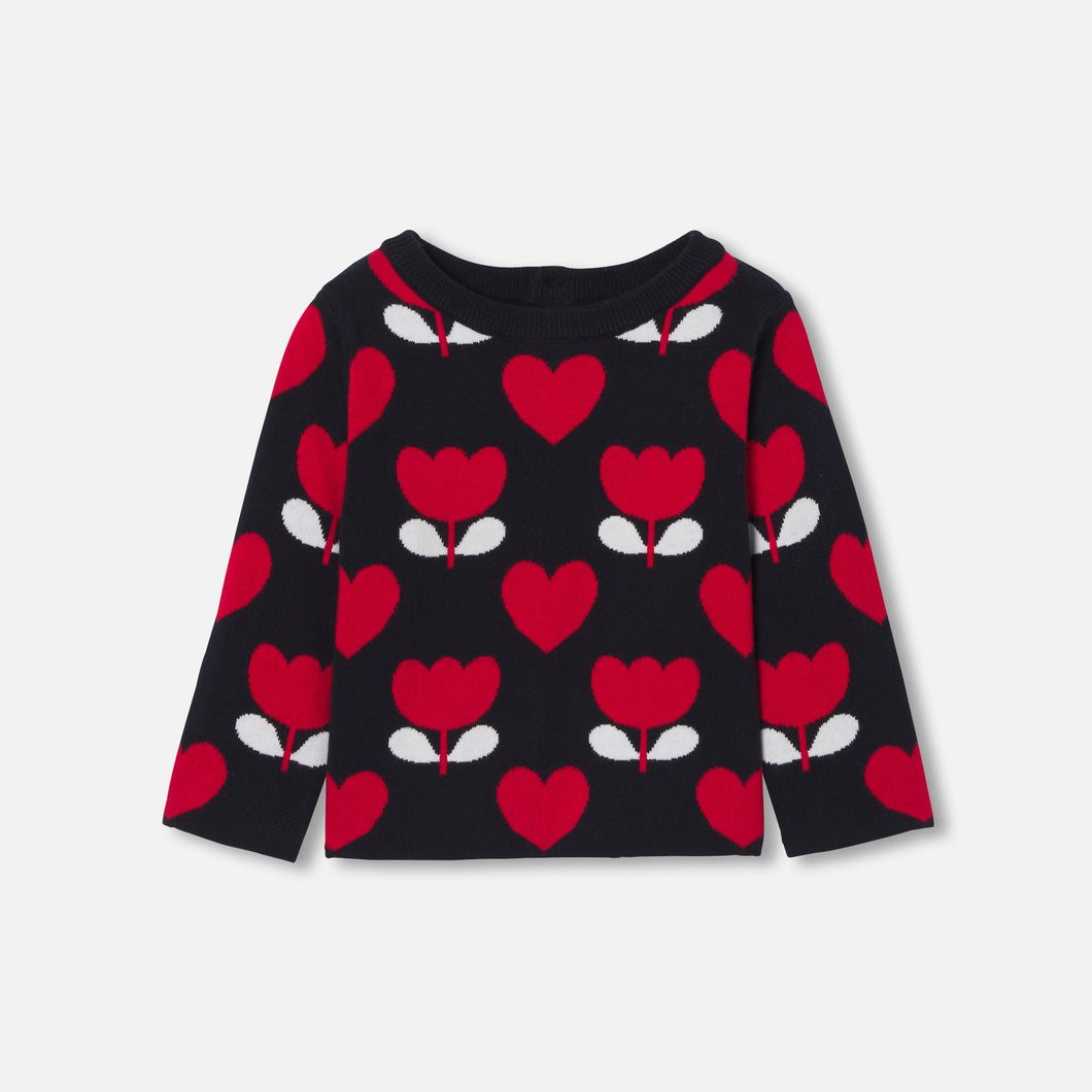 Jacadi Toddler Girl Gigachou Sweater
