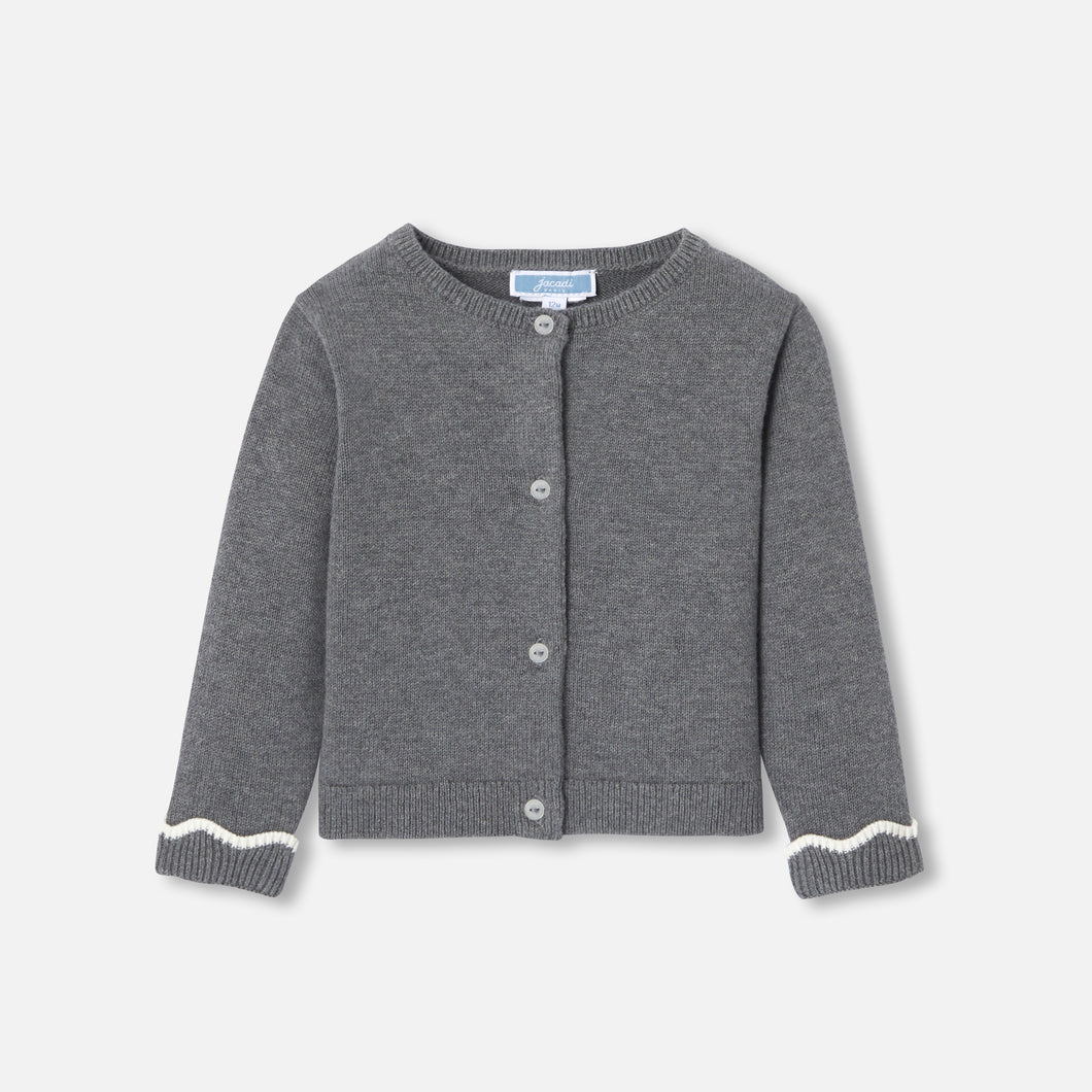 Jacadi Toddler Girl Gigou Cardi