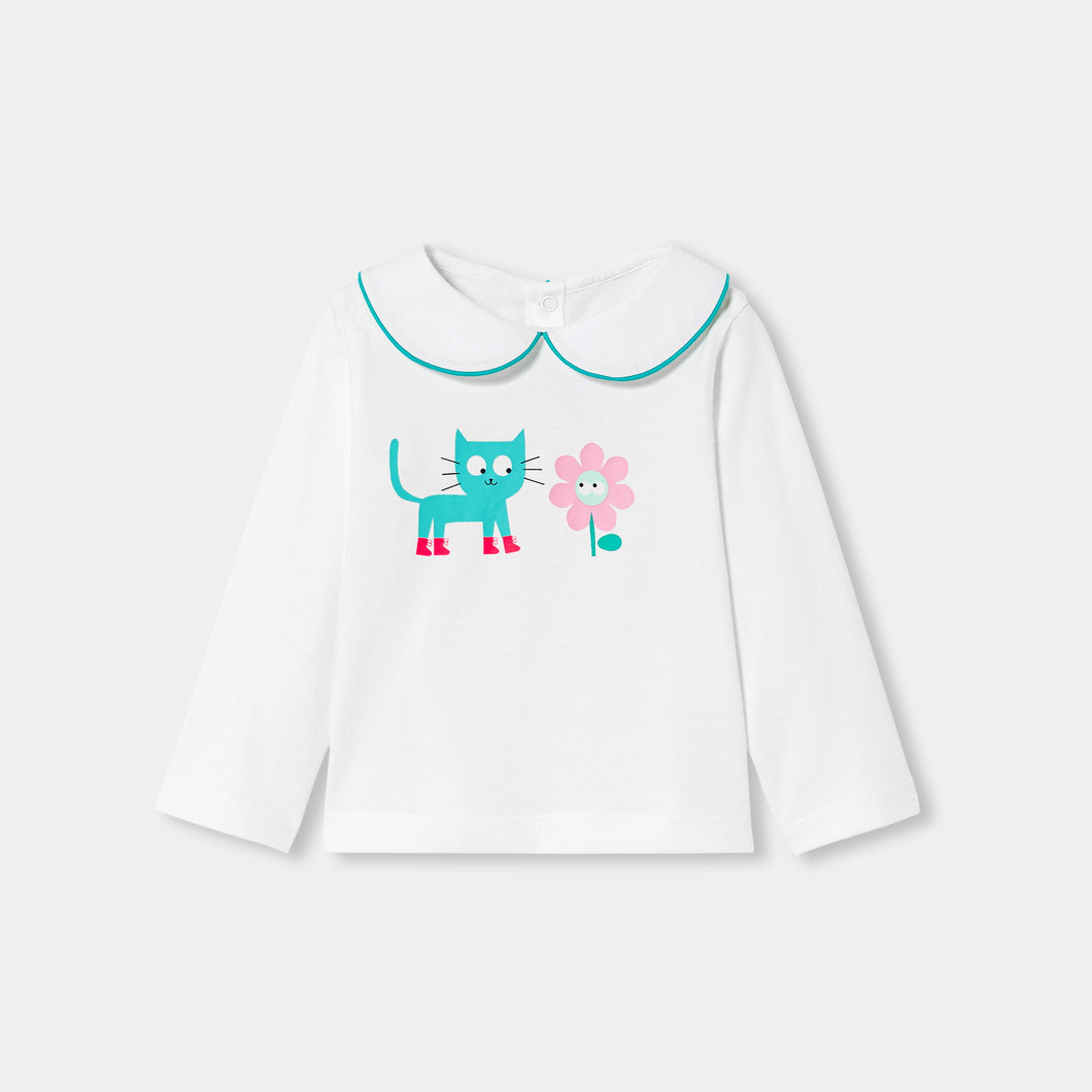 Jacadi Toddler Girl Mimi Tshirt