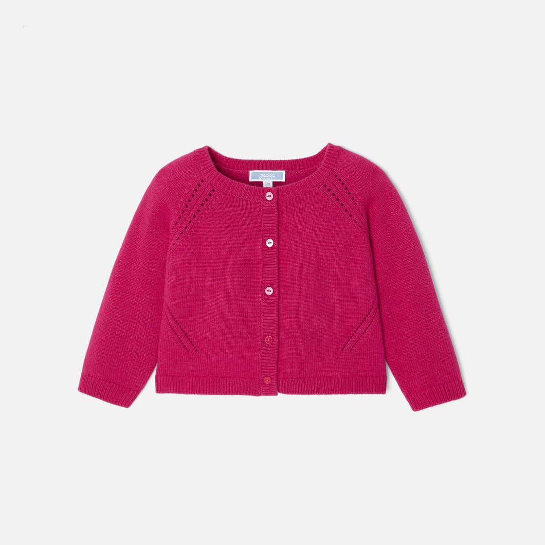 Jacadi Toddler Girl Poeme Cardigan