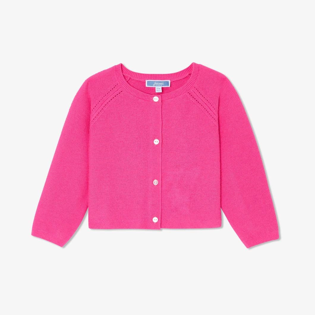 Jacadi Toddler Girl Poesie Cardigan