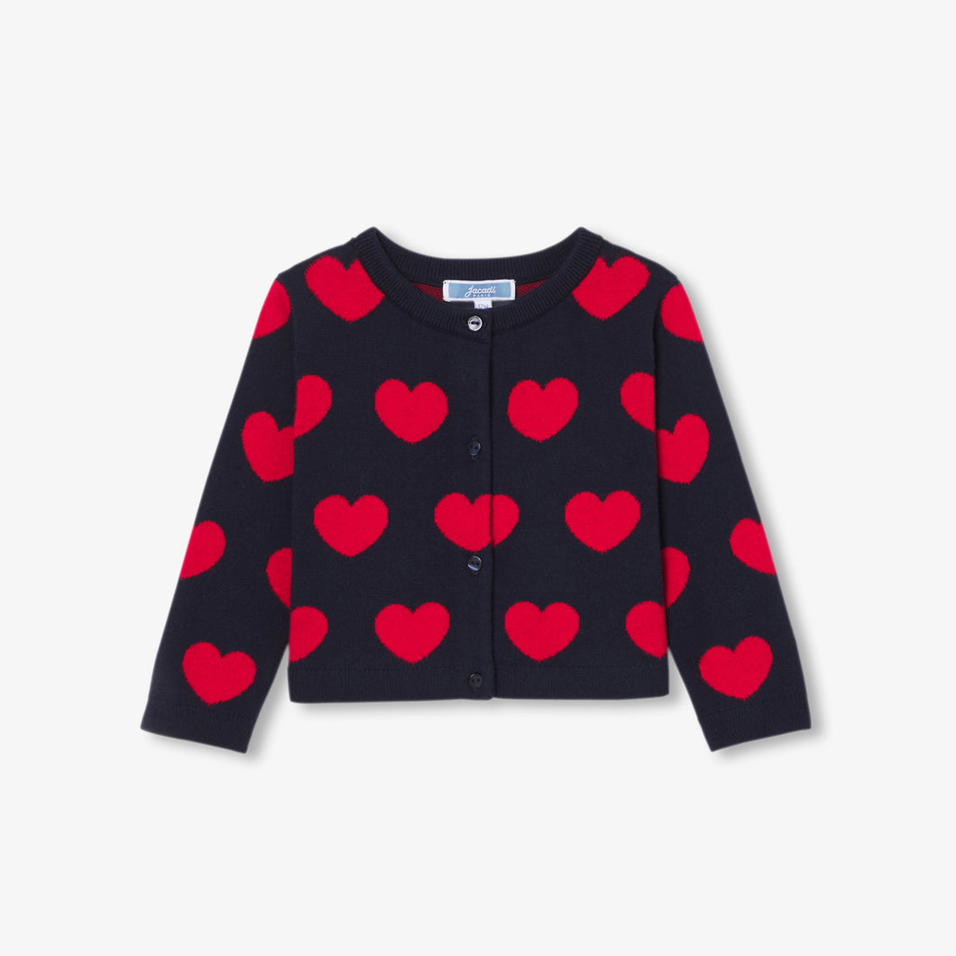 Jacadi Toddler Girl Reverie Cardigan