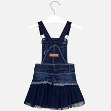 Load image into Gallery viewer, Mayoral Denim Tulle Skirt
