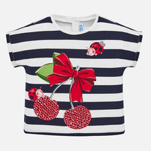 Load image into Gallery viewer, Mayoral Cherry Applique T-Shirt
