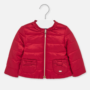 Mayoral Singapore Jacket. Mayoral's bright jacket will keep them warm and stylish on cooler days. The front fastens with a zip and there's a quilted finish, as well as two pockets. Add boots or trainers from the collection for long walks.