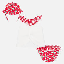 Load image into Gallery viewer, Mayoral Bathsuit Set with Hat
