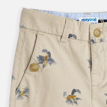 Load image into Gallery viewer, Mayoral Tiger Stamp Bermuda Shorts
