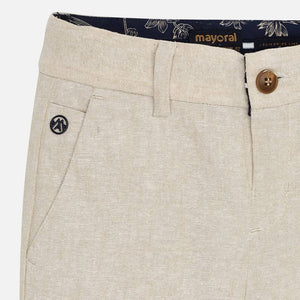 Mayoral Tailored Linen Shorts