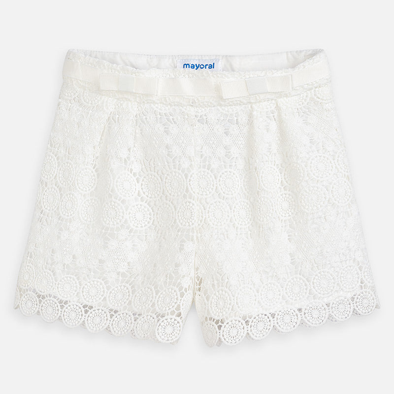 Mayoral Lace Shorts