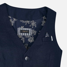 Load image into Gallery viewer, Mayoral Tailored Linen Vest

