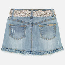 Load image into Gallery viewer, Mayoral Denim Skirt With Belt

