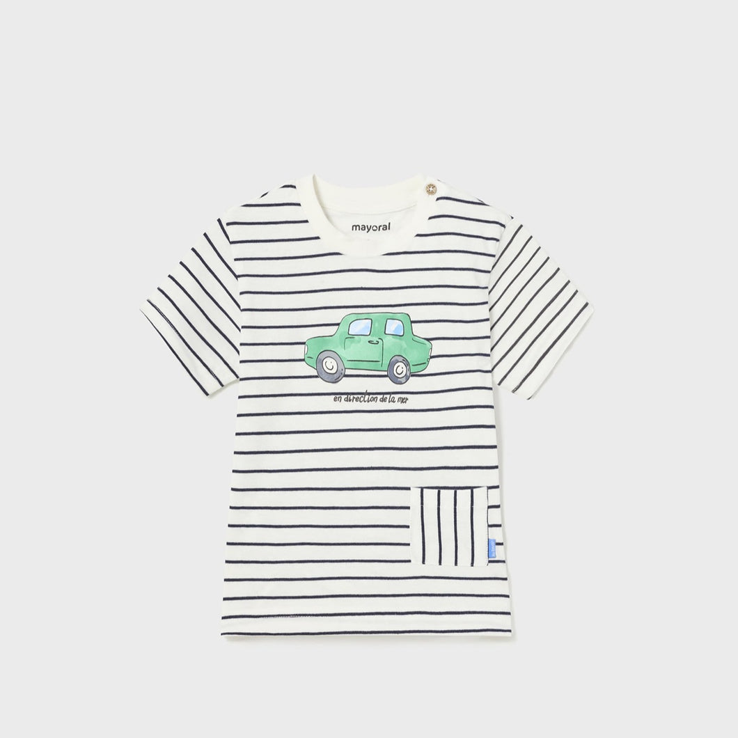 Mayoral Toddler Boy Car Tshirt