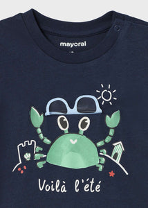 Mayoral Toddler Boy Crab Tshirt