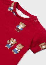 Load image into Gallery viewer, Mayoral Newborn Boy Denim Shortalls with Tshirt Set
