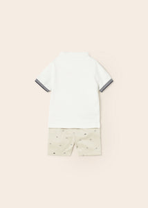 Mayoral Toddler Boy Polo & Shorts Set