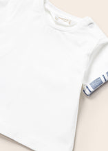 Load image into Gallery viewer, Mayoral Newborn Boy Shortalls &amp; Tshirt Linen Set
