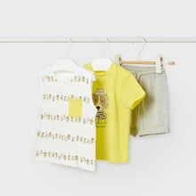 Load image into Gallery viewer, Mayoral Toddler Boy 3-piece Tshirts &amp; Shorts Set
