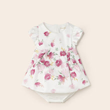 Load image into Gallery viewer, Mayoral Newborn Girl Sateen Ceremony Dress
