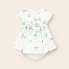 Load image into Gallery viewer, Mayoral Newborn Girl Sateen Ceremony Dress
