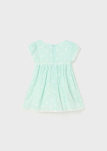 Mayoral Toddler Girl Polka Dot Ceremony Dress