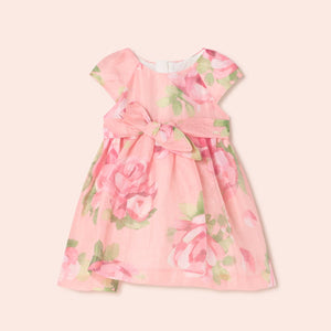 Mayoral Toddler Girl Linen Ceremony Dress