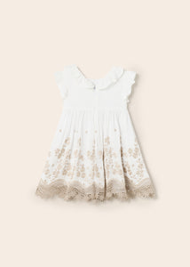 Mayoral Toddler Girl Eyelet Embroidered Dress