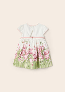 Mayoral Toddler Girl Printed Ceremony Dress