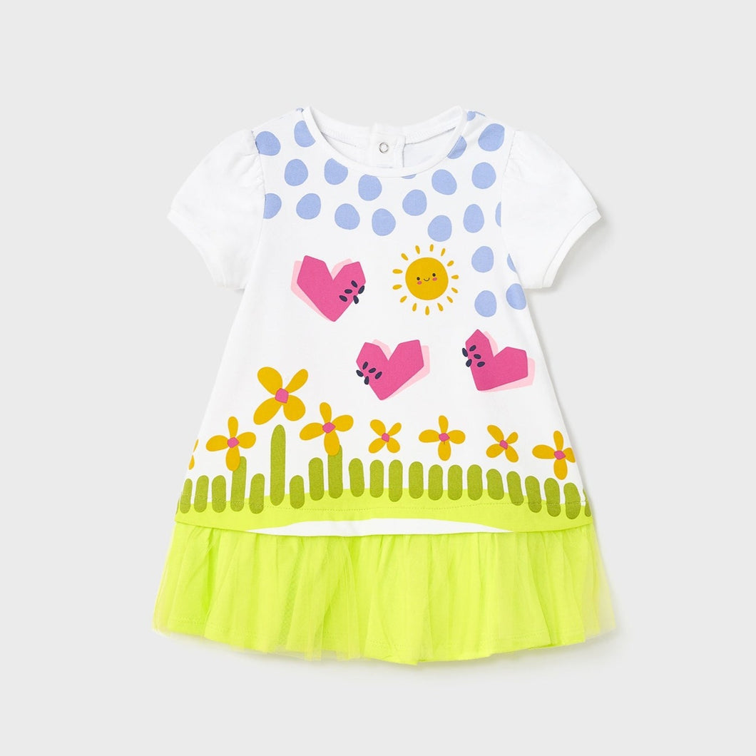 Mayoral Toddler Girl Graphic Tutu Dress