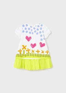 Mayoral Toddler Girl Graphic Tutu Dress