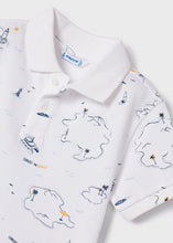 Load image into Gallery viewer, Mayoral Boy Small Print Polo Shirt
