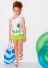 Load image into Gallery viewer, Mayoral Girl Shorts &amp; Tshirt Set
