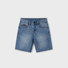 Load image into Gallery viewer, Mayoral Boy Soft Denim Shorts
