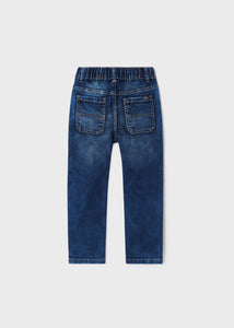 Mayoral Boy Soft Denim Drawstring Pants