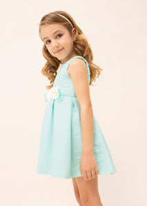 Mayoral Girl Ceremony Dress with a Flower