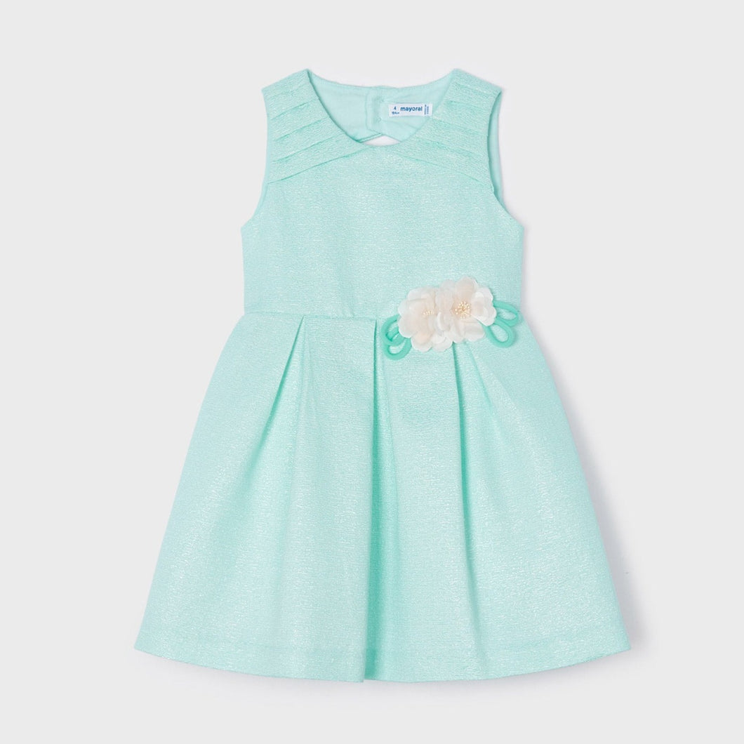 Mayoral Girl Ceremony Dress with a Flower