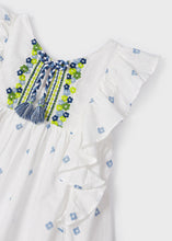 Load image into Gallery viewer, Mayoral Girl Embroidered Cotton Dress
